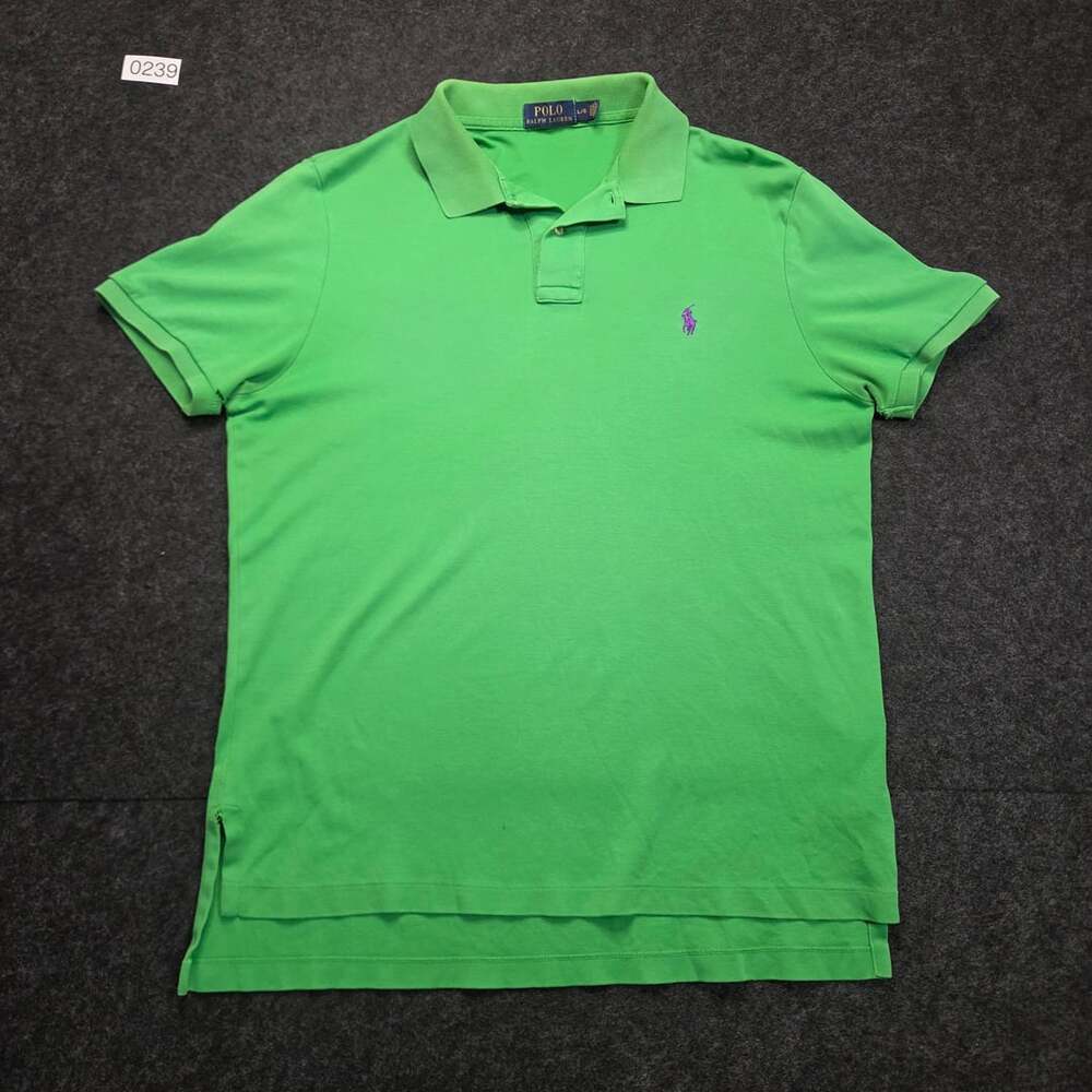 Polo Ralph Lauren Men's Green Short Sleeve Polo Shirt